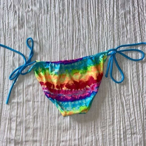 Venus Rainbow Colored Bikini Cut Bikinis Bottoms - Picture 3 of 4